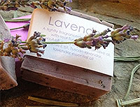 Lavender Soap Fiona McCardle and Jim Andrew - www.rent-a-villa-in-tuscany.com